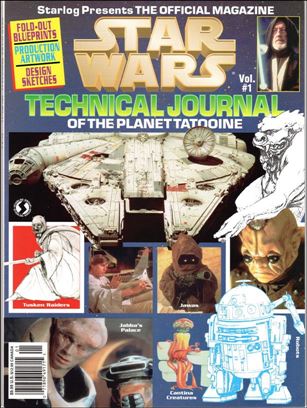 Official Star Wars Technical Journal issue 1-B Standard Cover - Planet Tatooine