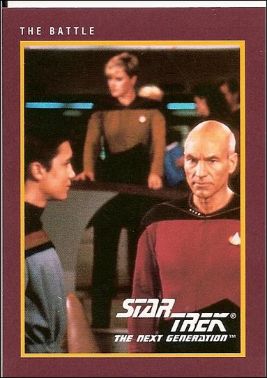 Star Trek 25th Anniversary: Series 1 (Base Set) card 18 The Battle