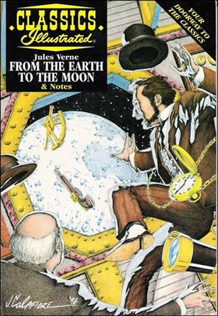 Classics Illustrated Study Guides issue 26 From the Earth to the Moon