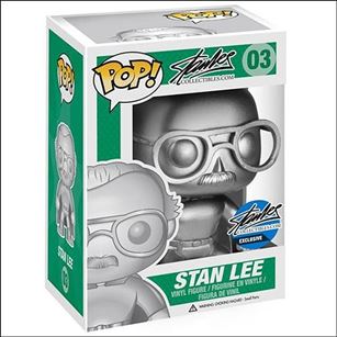 POP! Stan Lee figure 3-D Stan Lee Silver (2015 Comikaze)
