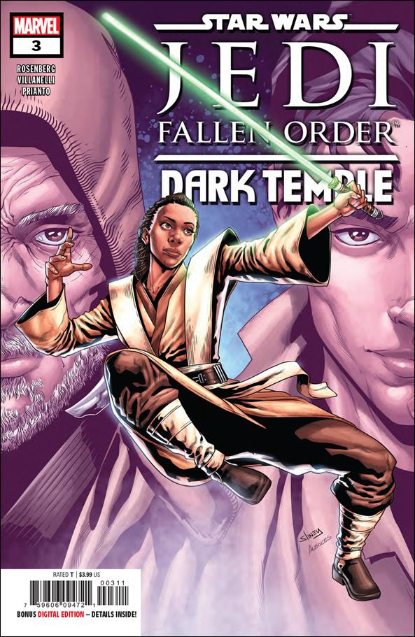 Star Wars: Jedi Fallen Order - Dark Temple issue 3 Will Sliney Cover