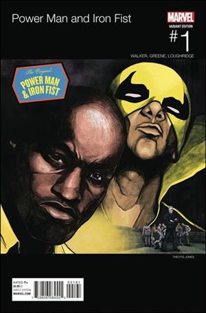 Power Man and Iron Fist (2016)  issue 1-F Theotis Jones Hip Hop Cover