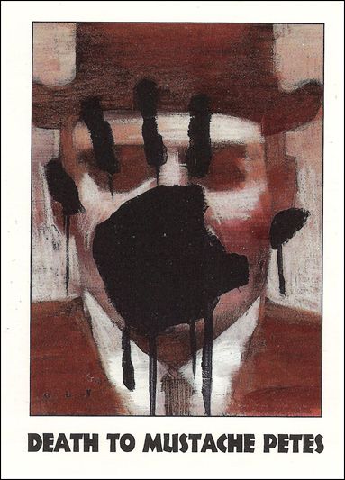 True Crime (Base Set) card 2 Death To Mustache Petes