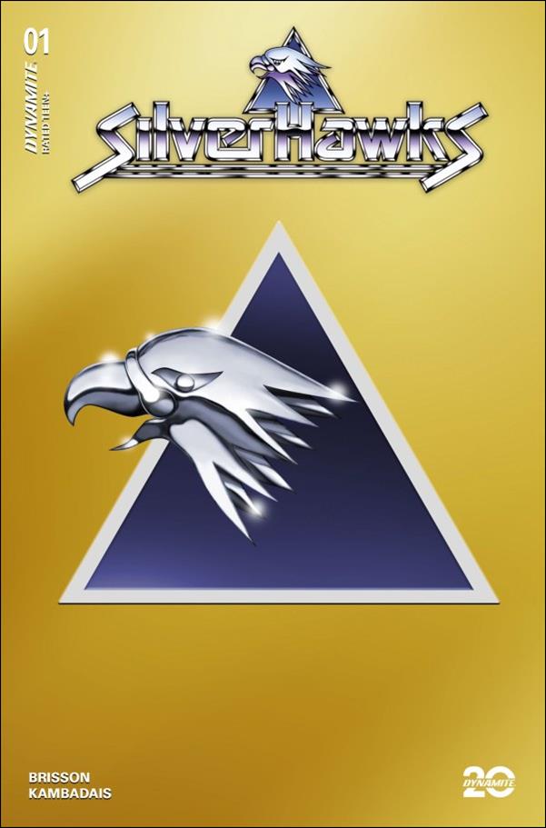 Silverhawks (2025) issue 1-X SilverHawks Symbol Gold Foil 1:20 Cover