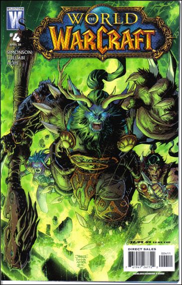World of Warcraft issue 4-B Jim Lee Cover