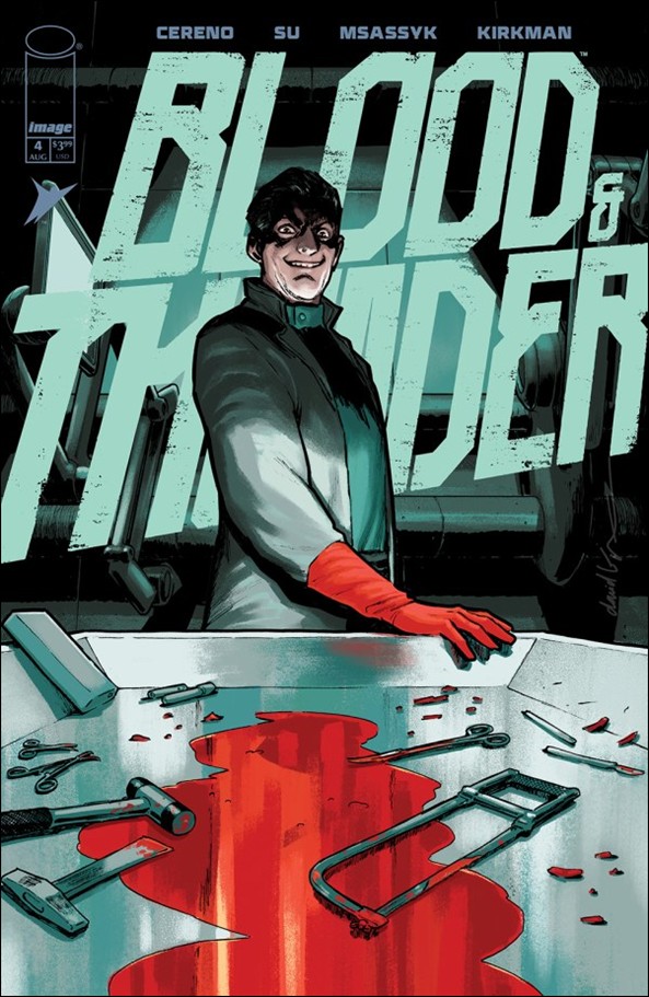 Blood & Thunder issue 4-B David López Cover