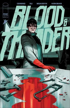 Blood & Thunder issue 4-B David López Cover