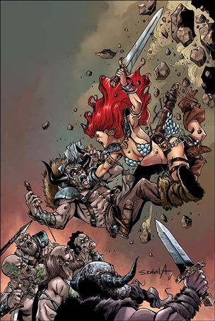 Red Sonja: Birth of the She-Devil issue 2-D Sergio Davila 1:10 Virgin Cover