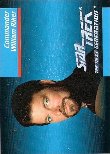 Star Trek: The Next Generation - Inaugural Edition (Base Set) card 5 Commander William Riker