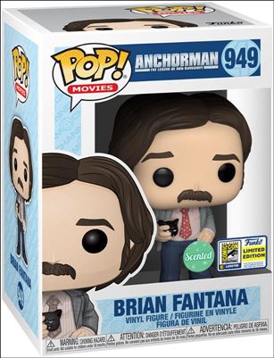 POP! Movies figure 949 Brian Fantana (Scented) SDCC 2020 Exclusive