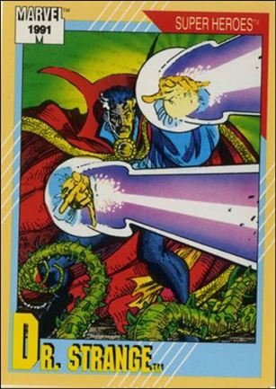 Marvel Universe: Series 2 (Base Set) card 44 Dr. Strange