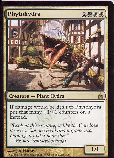 Magic the Gathering: Ravnica (Base Set)  card 218 Phytohydra