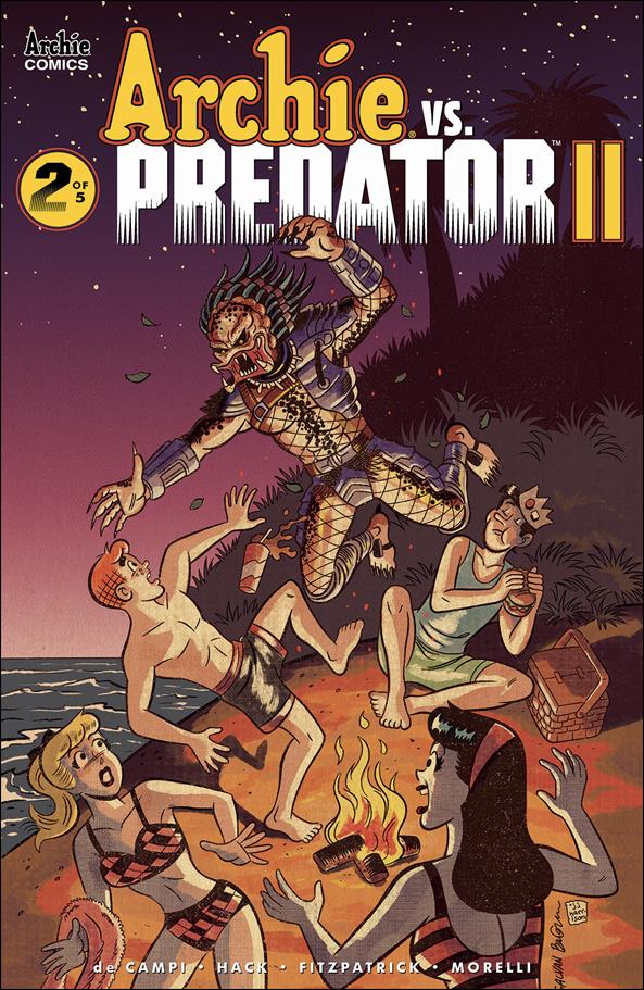 Archie vs Predator II issue 2-C Bill Galvan Cover
