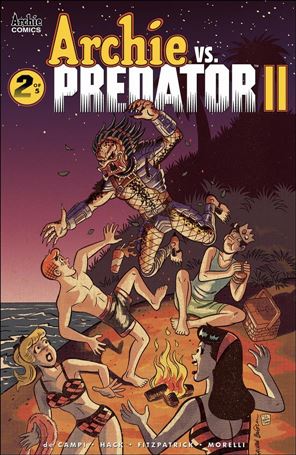 Archie vs Predator II issue 2-C Bill Galvan Cover