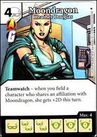 Marvel Dice Masters Age of Ultron  card 56 Moondragon: Heather Douglas