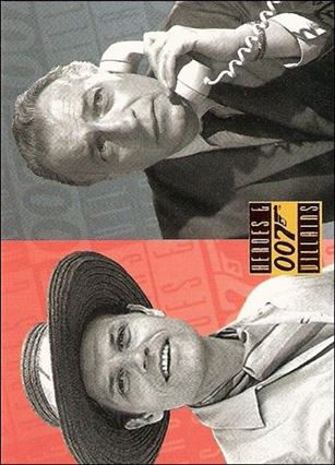 James Bond Connoisseur's Collection Volume One: The '60s (Base Set) card 56 Heroes & Villains