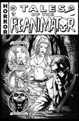 Reanimator (2015) issue 2-C Andrew Mangum B&W 1:10 Cover