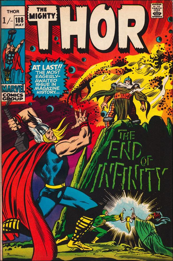 Thor (1966) issue 188-B UK Price Cover