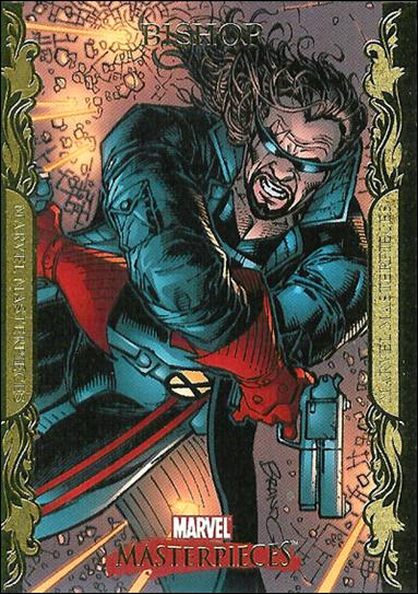 2007 Marvel Masterpieces (Parallel Gold Border Base Set) card 8 Bishop