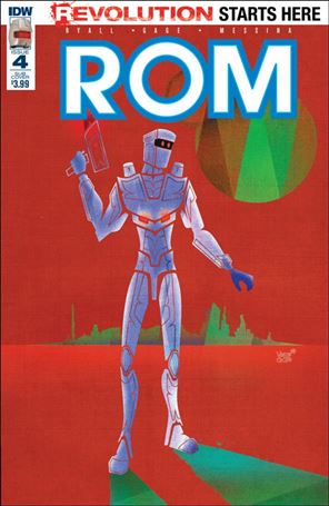 ROM (2016) issue 4-C Jeffrey Veregge Subscription Cover