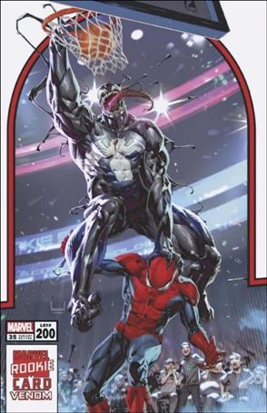 Venom (2018) issue 35-SP Kael Ngu Frankies/Golden Apple Rookie Card Cover
