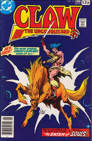 Claw the Unconquered (1975) issue 10-B UK Price Cover