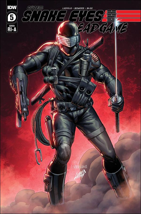 Snake Eyes: Deadgame issue 5-C Larry Hama 1:10 Cover