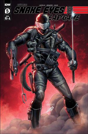 Snake Eyes: Deadgame issue 5-C Larry Hama 1:10 Cover