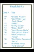 Art of Curves (Base Set) card CK2 Checklist 2