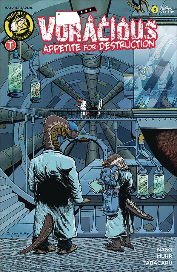 Voracious: Appetite for Destruction issue 3-B Gregery Miller Cover