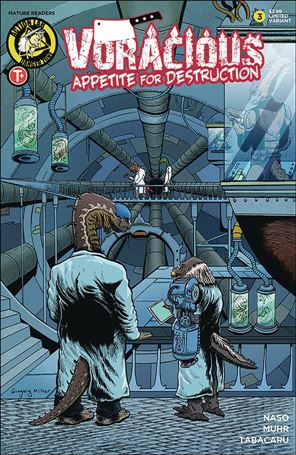Voracious: Appetite for Destruction issue 3-B Gregery Miller Cover