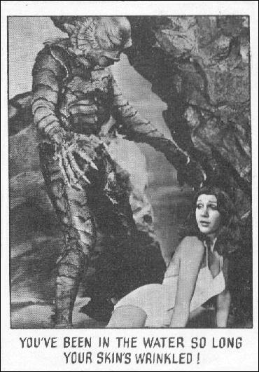 Creature Feature (Base Set) card 114 You've been in the water so long your skin's 