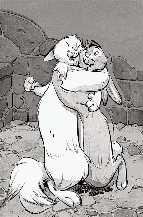 Animal Castle Vol. 2 issue 3-E Felix Delep 1:30 Black and White Cover