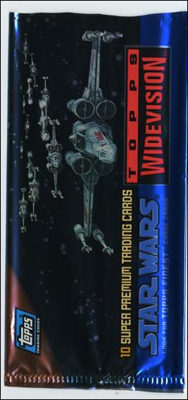 Star Wars Widevision card 2 Sealed Pack - Blue Logo