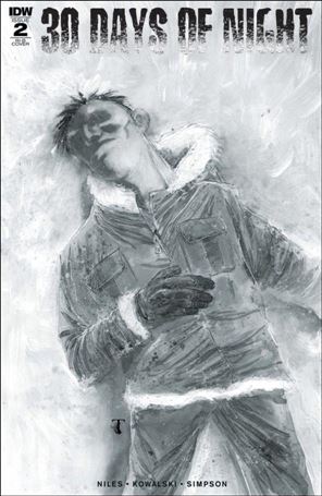 30 Days of Night (2017) issue 2-D Ben Templesmith 1:15 Black and White Cover