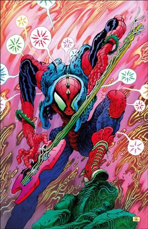 Spider-Punk: Arms Race issue 1-N Ian Bertram Virgin 1:25 Cover (Second Printing)