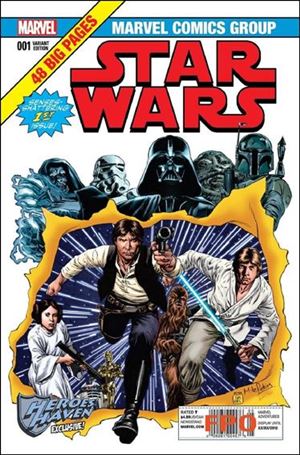 Star Wars (2015) issue 1-YA Mike Perkins Heroes' Haven Cover