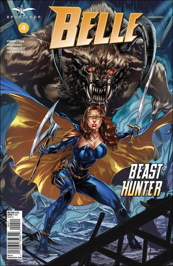Belle: Beast Hunter issue 4 Caanan White Cover 