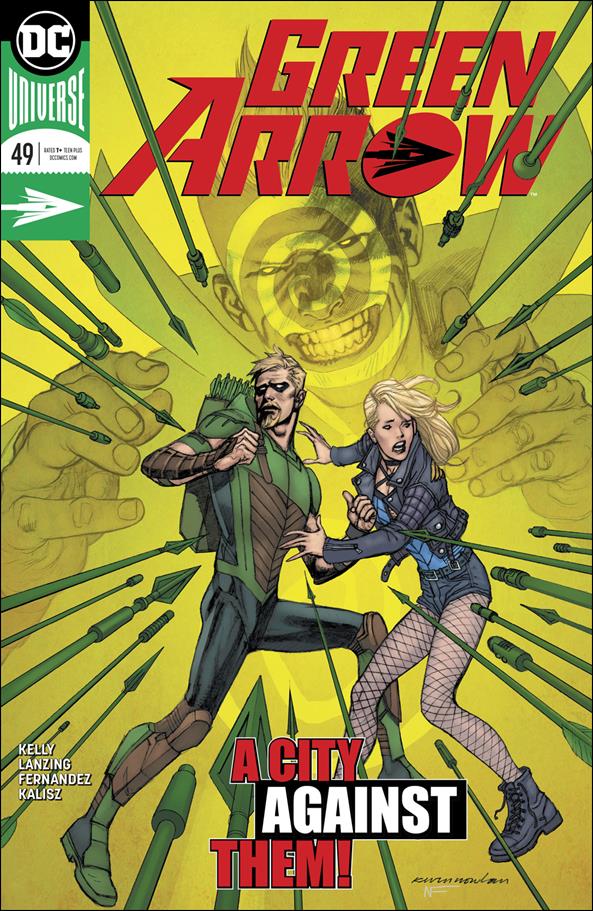 Green Arrow (2016) issue 49 Kevin Nowlan Cover