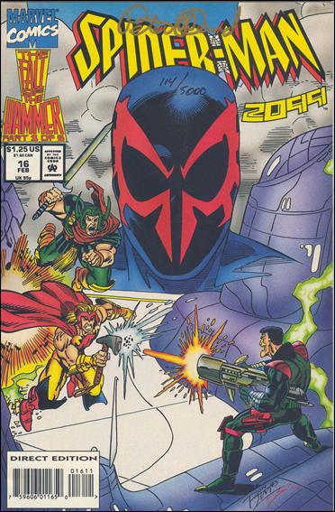 Spider-Man 2099 (1992) issue 16-B DF Set (Signed by Peter David) 1/5000