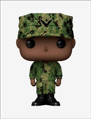 Pop! Navy figure nn5 Sailor (Black Male Working Uniform)