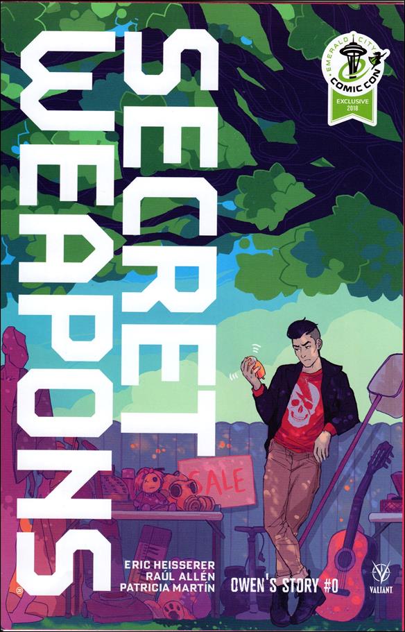 Secret Weapons (2017) issue 0-E Emerald City Comic Con Cover