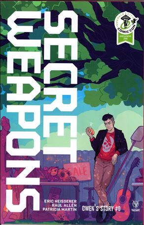 Secret Weapons (2017) issue 0-E Emerald City Comic Con Cover