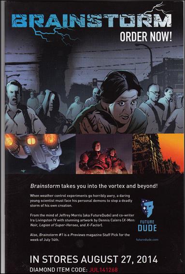 Brainstorm issue 1-B Preview Cover