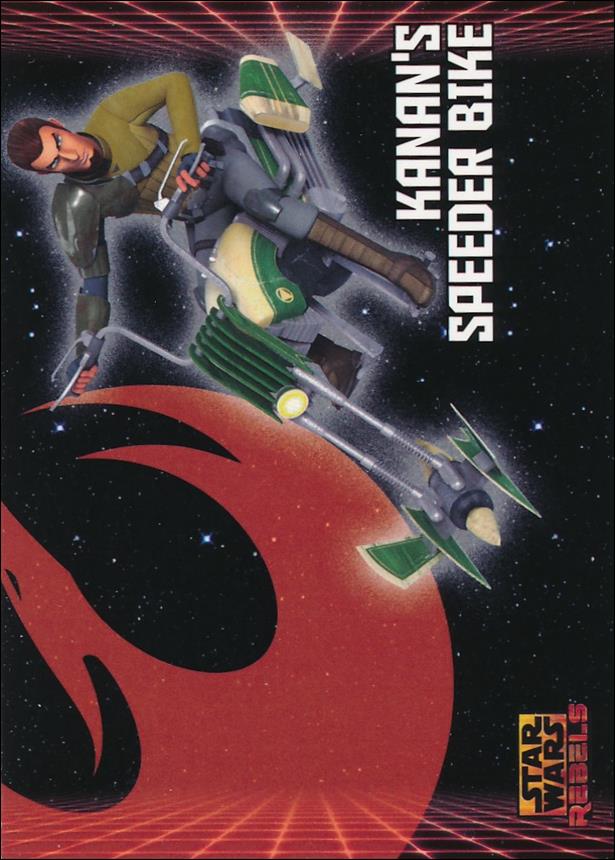 Star Wars Rebels (Base Set) card 38 Kanan's Speeder Bike
