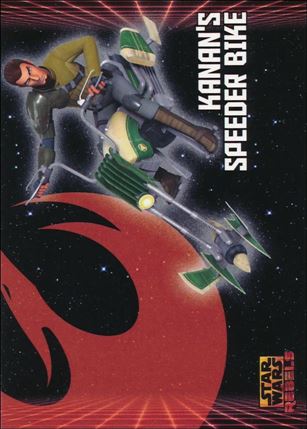 Star Wars Rebels (Base Set) card 38 Kanan's Speeder Bike