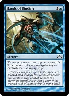 Magic the Gathering: Gatecrash (Base Set) card 37 Hands of Binding