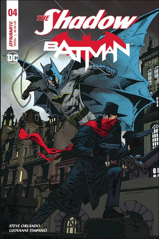 Shadow / Batman issue 4 Kevin Nowlan Cover