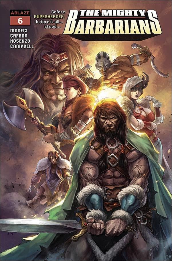 Mighty Barbarians issue 6 Alan Quah Cover