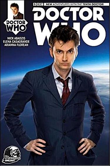 Doctor Who: The Tenth Doctor issue 1-P Phantom Cover